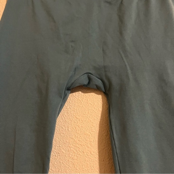 Gymshark Fit Dusky Teal & Light Gray Athletic Workout Seamless Leggings Small - Picture 5 of 9